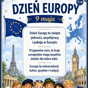 Gazetka szkolna na Dzień Europy