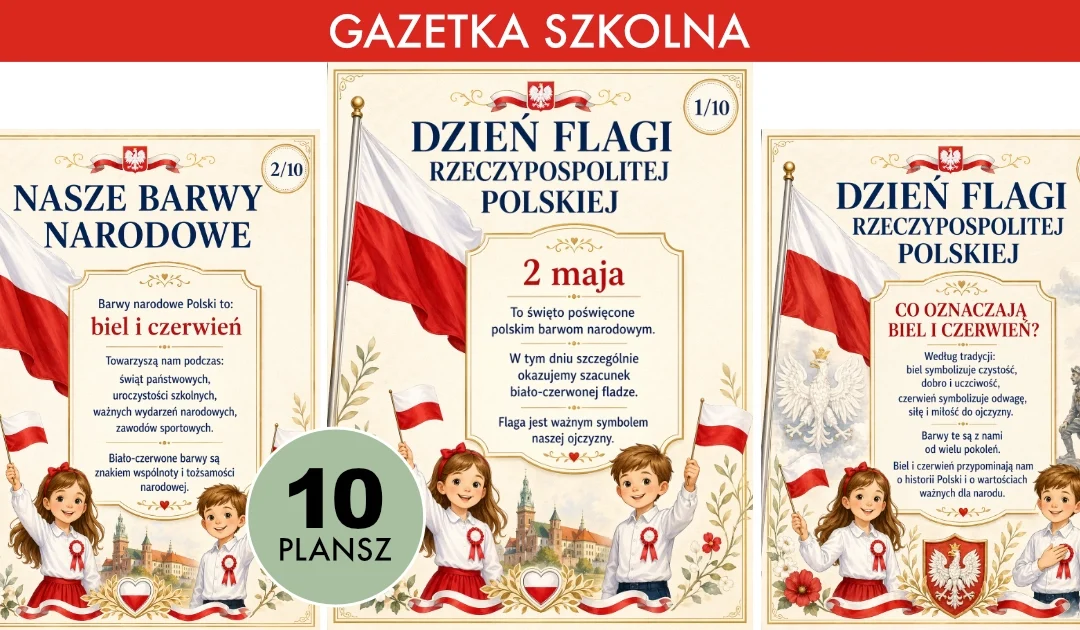 Gazetka szkolna: Dzień flagi
