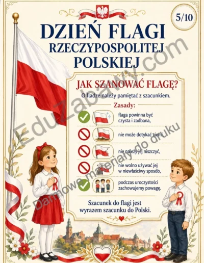 Gazetka szkolna: Dzień flagi 43