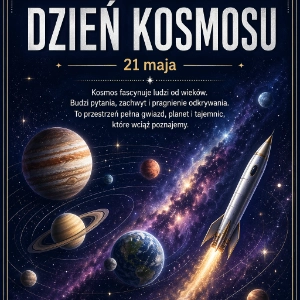 Gazetka szkolna na Dzień Kosmosu