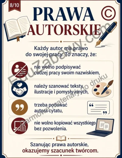 Gazetka szkolna: Światowy Dzień Książki 50