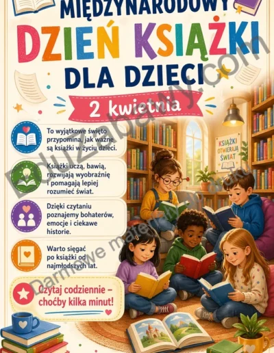 Gazetka szkolna: Dzień ksiązki dla dzieci 43
