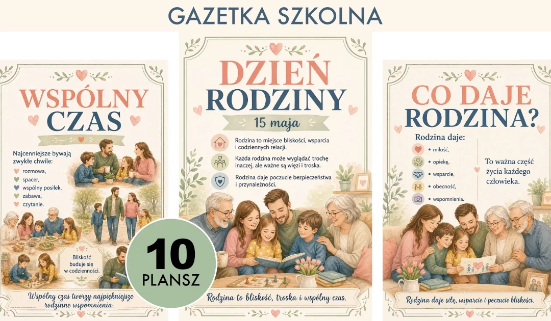 Gazetka szkolna: Dzień rodziny