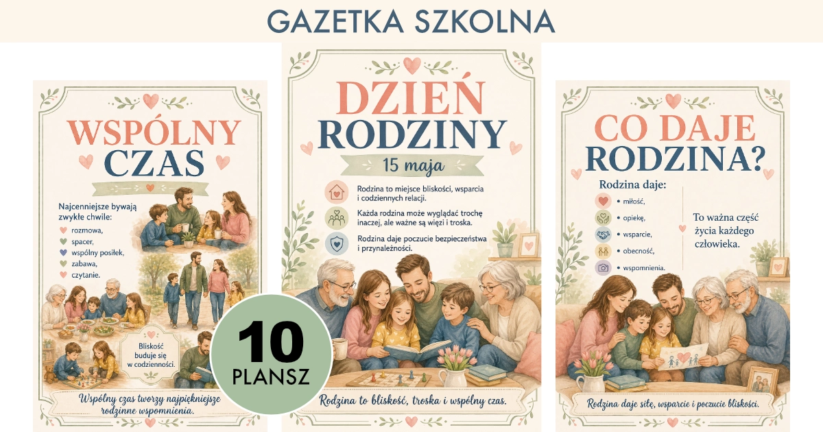 Gazetka szkolna: Dzień rodziny