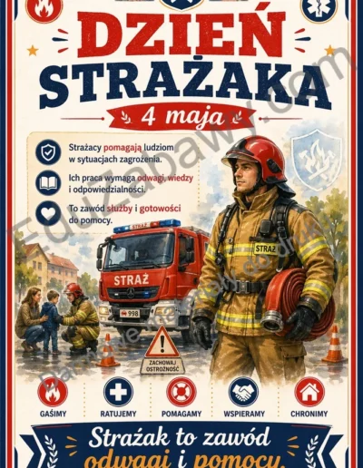 Gazetka szkolna: Dzień strażaka 43