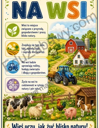 Gazetka szkolna: Na wsi 43