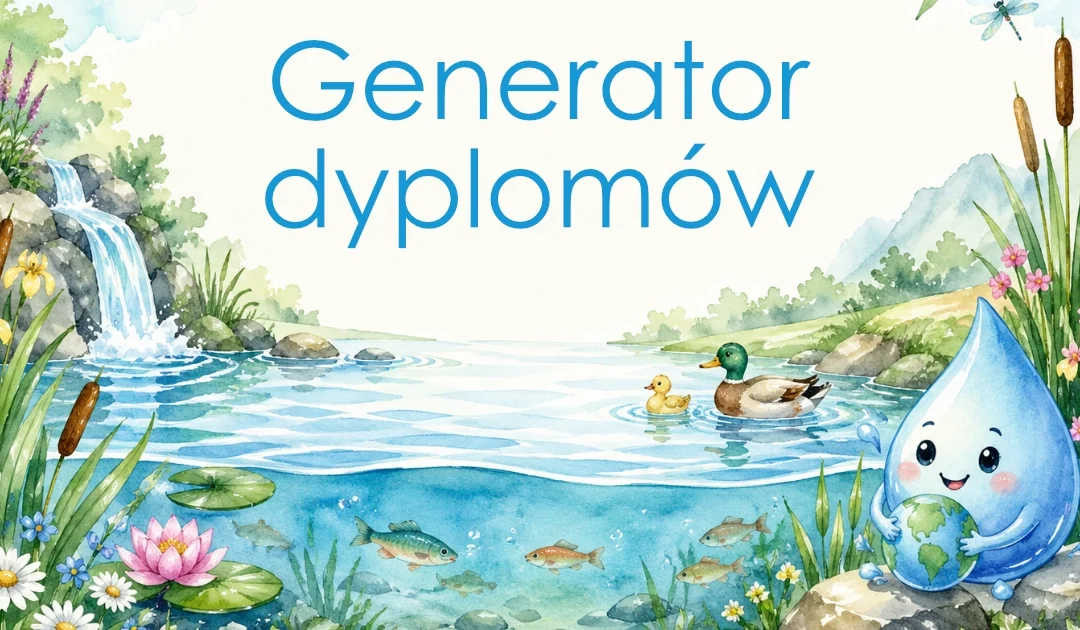 Generator dyplomów na Dzień Oceanów