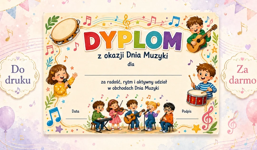 Dyplom: Muzyczne święto
