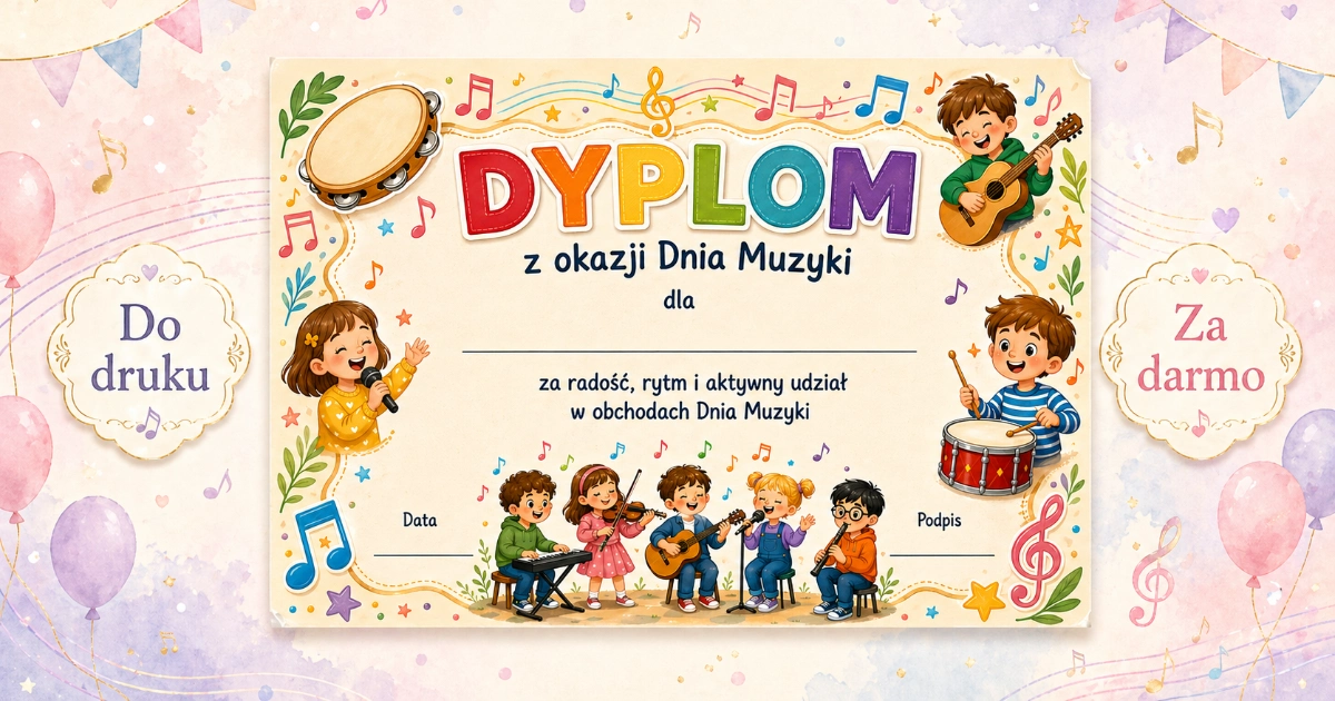 Dyplom: Muzyczne święto
