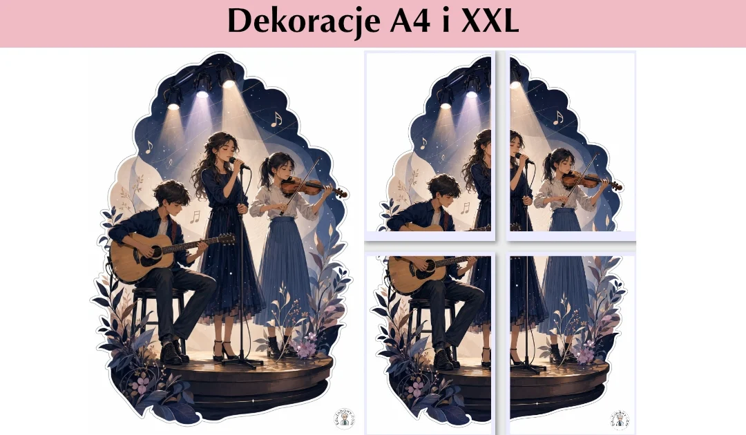 Dekoracje A4 i XXL: Na scenie