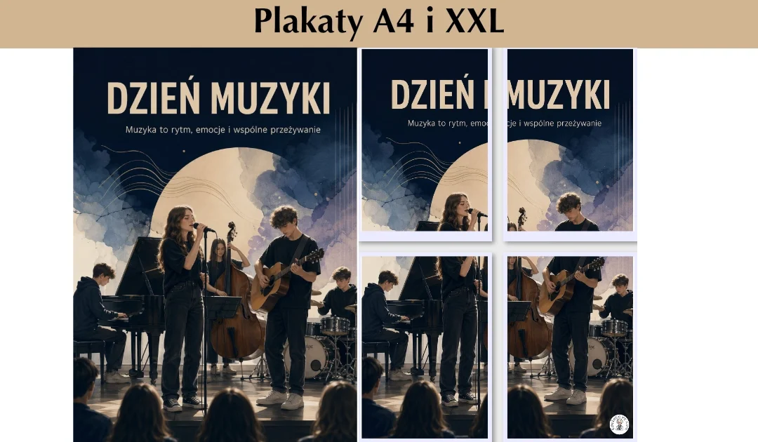 Plakat A4 i XXL: Próba zespołu