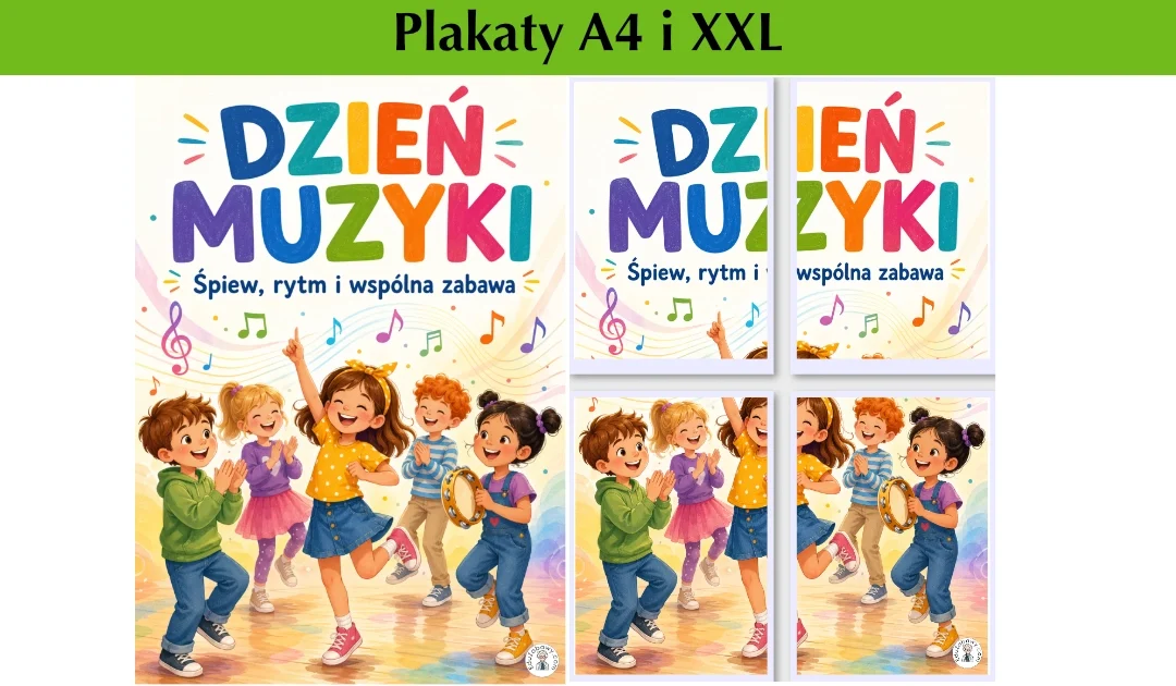 Plakat A4 i XXL: Tańce i rytmy