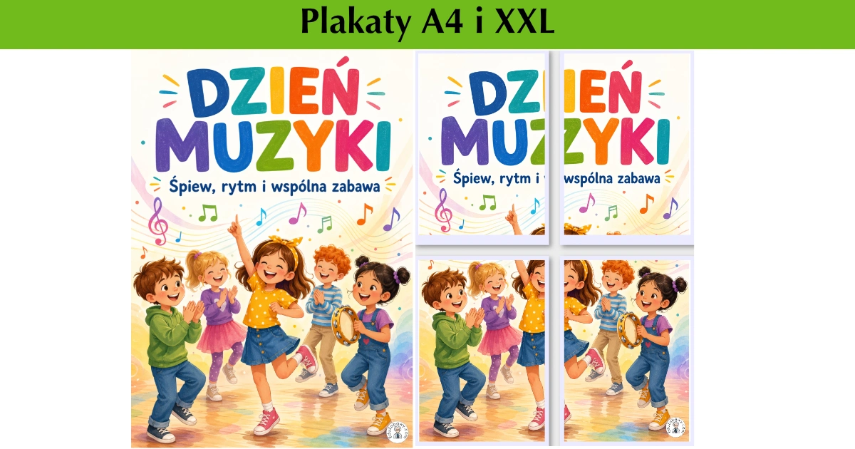Plakat A4 i XXL: Tańce i rytmy