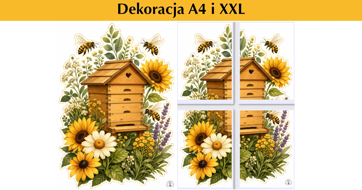 Ul w kwitnącym ogrodzie