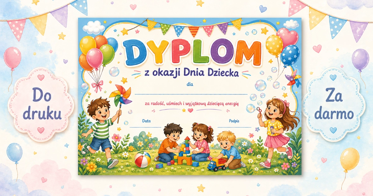 Dyplom: Super dzień