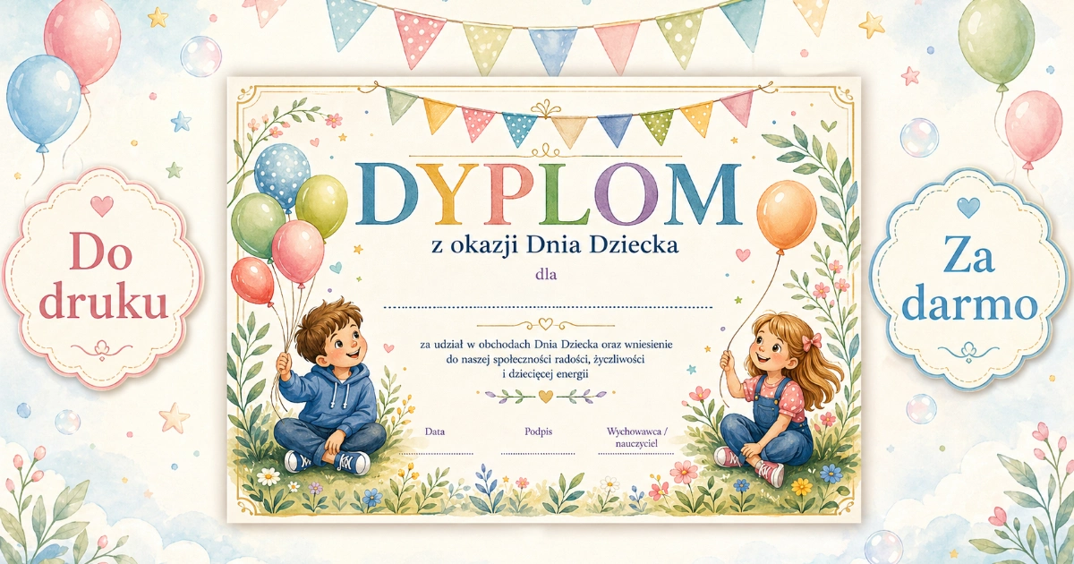 Dyplom: Wyjątkowy dzień