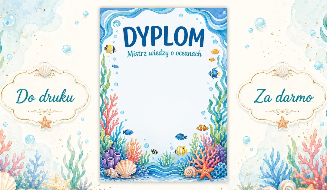 Dyplom: Mistrz wiedzy o oceanach