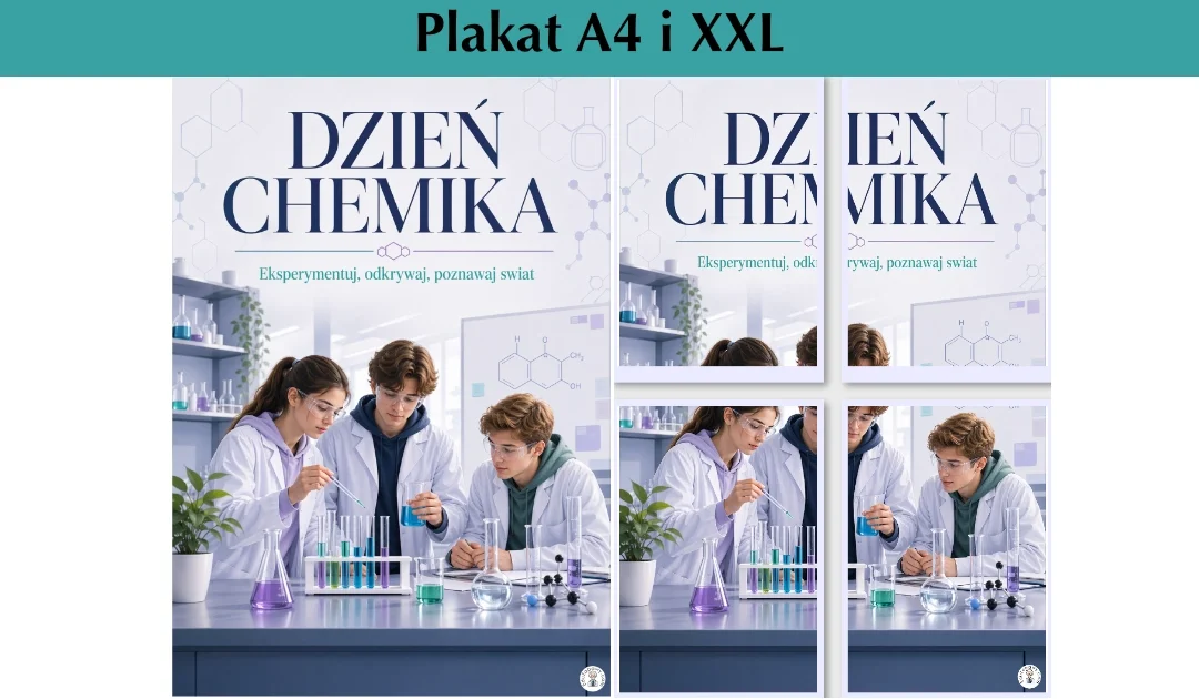 Plakat A4 i XXL: Odkrywanie świata