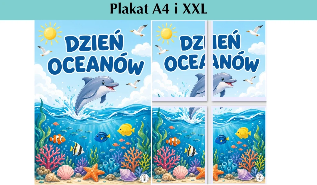 Plakat A4 i XXL: Witaj, oceanie