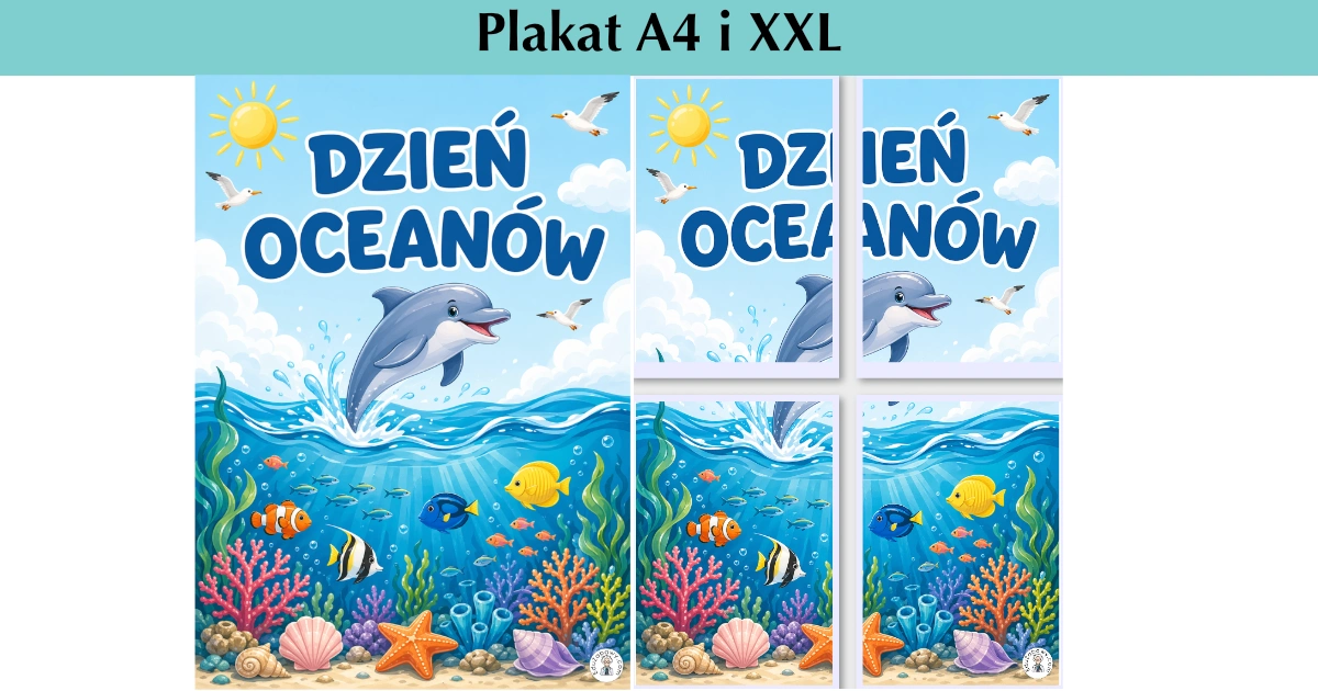 Plakat A4 i XXL: Witaj, oceanie