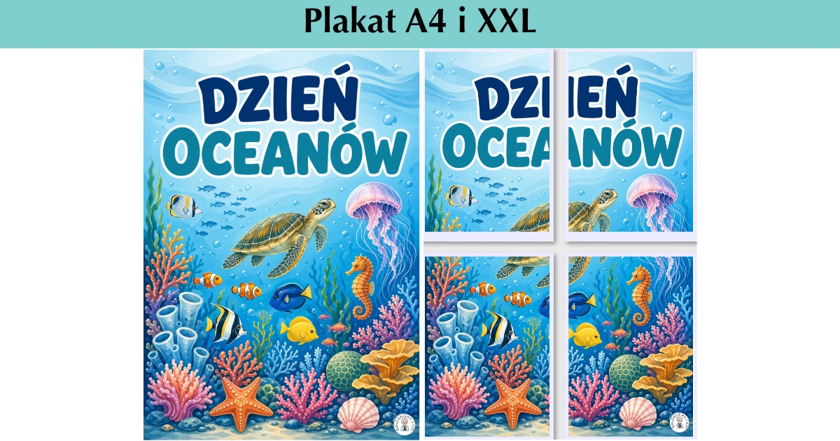 Plakat A4 i XXL: Tajemnice pod wodą
