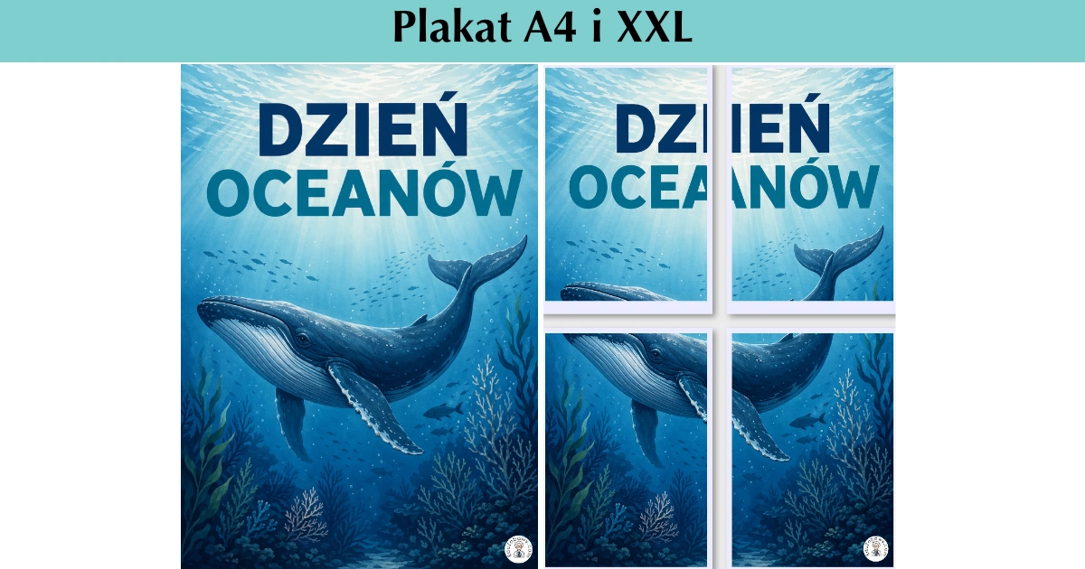 Plakat A4 i XXL: Głębia oceanu
