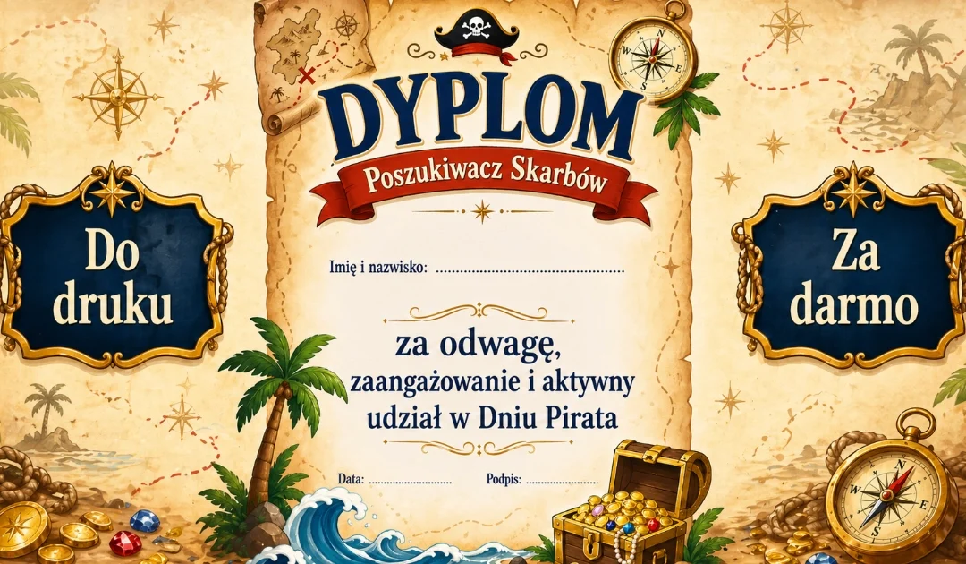 Dyplom: Poszukiwacz Skarbów