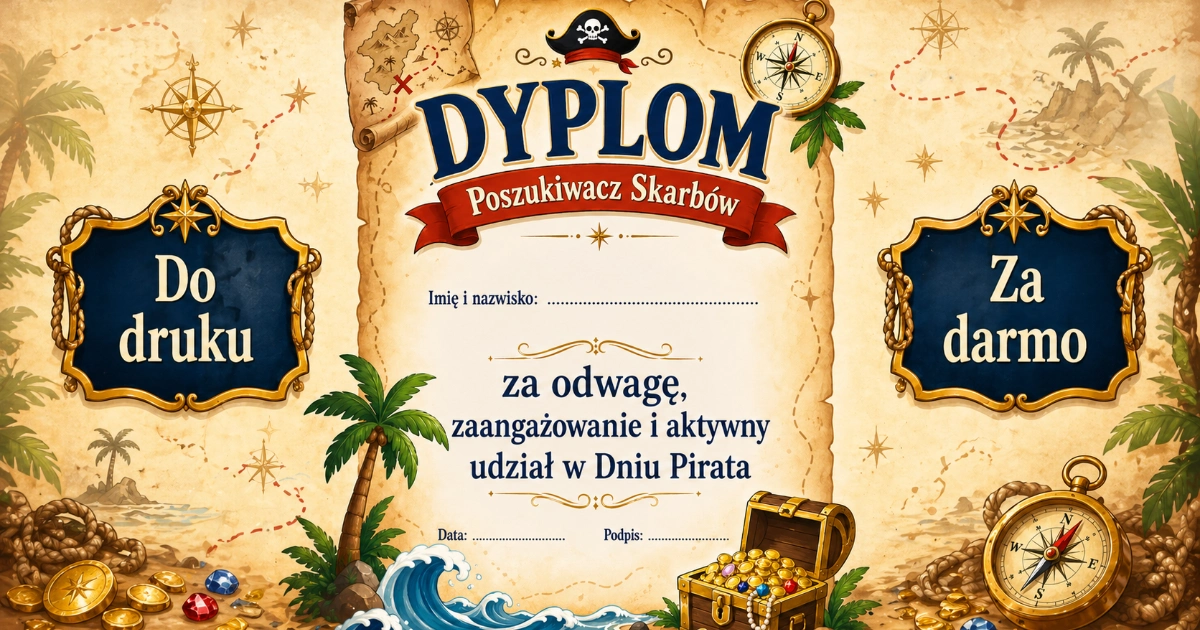 Dyplom: Poszukiwacz Skarbów