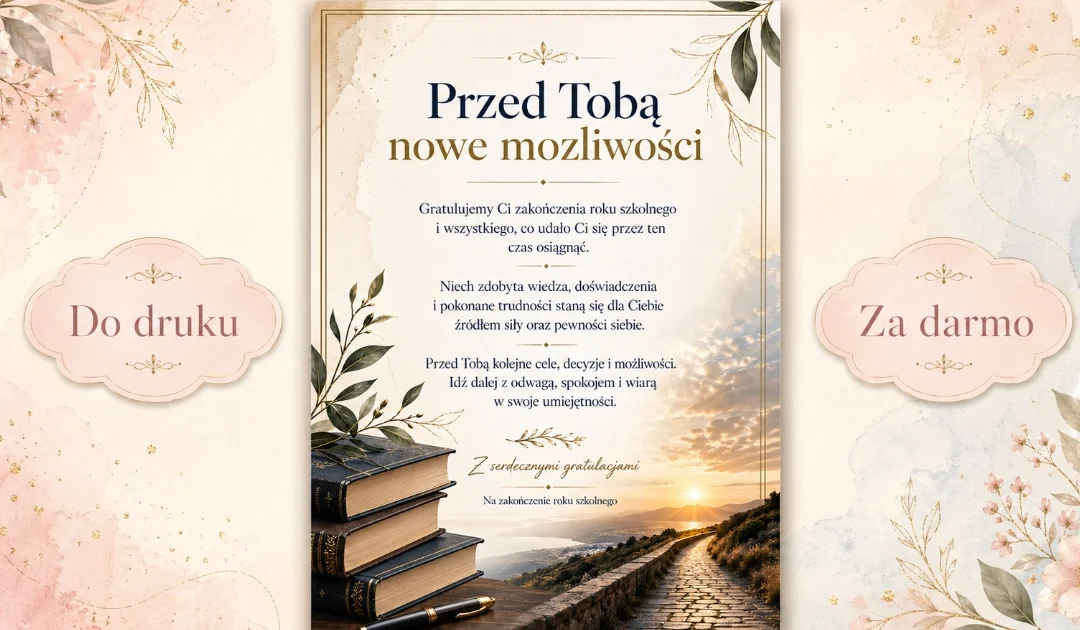 Przed Tobą nowe możliwości