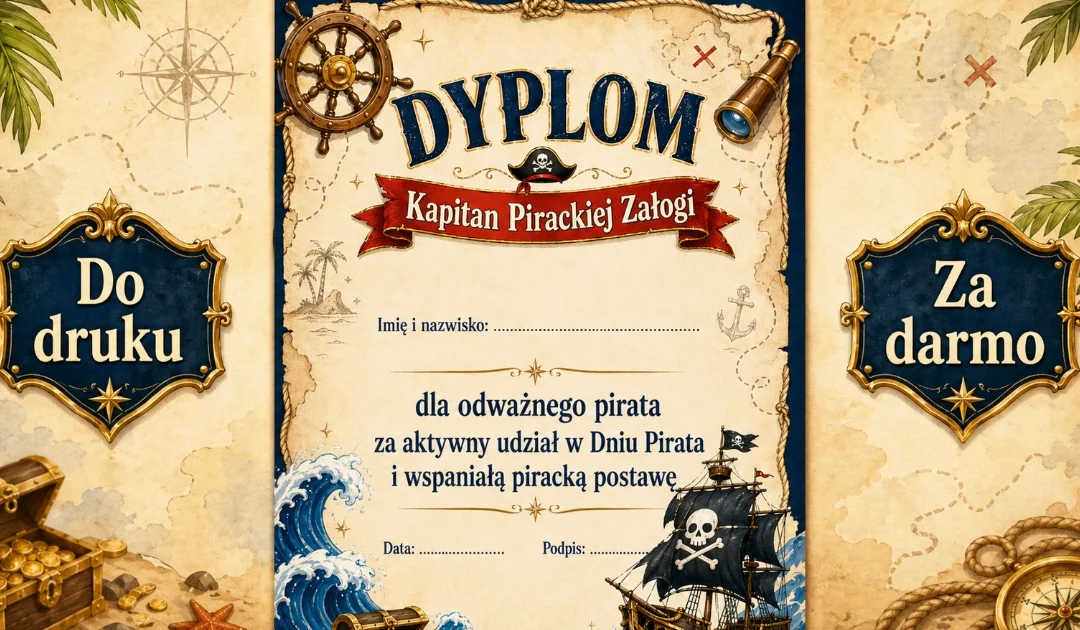 Dyplom: Kapitan Pirackiej Załogi
