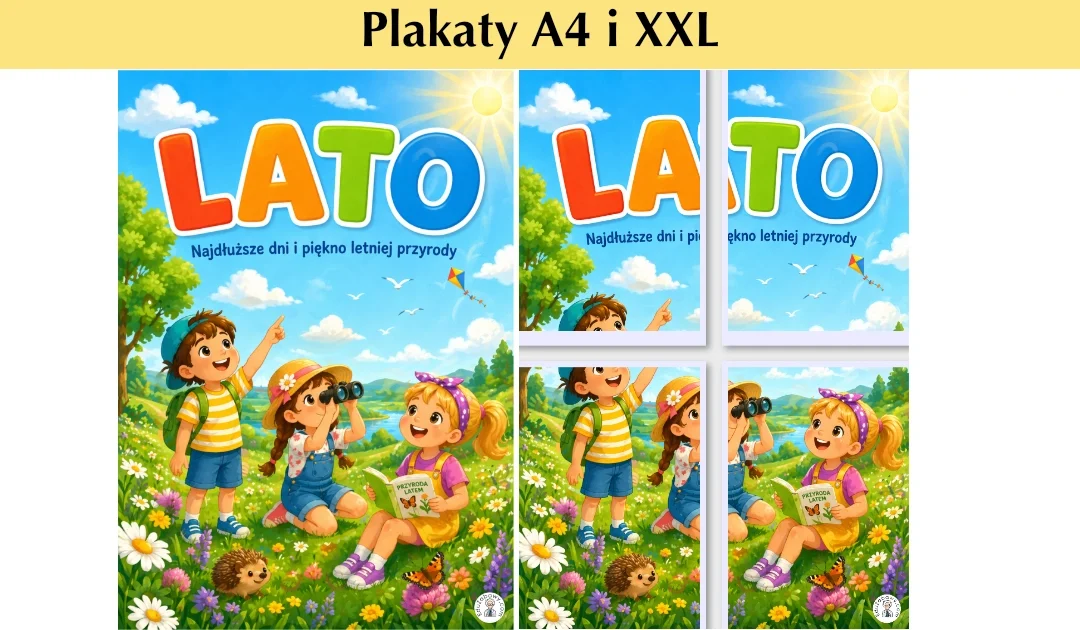Plakat A4 i XXL: Najdłuższy dzień