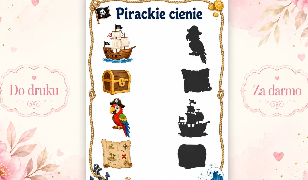 Karta pracy: Pirackie cienie