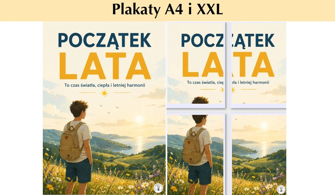 Plakat A4 i XXL: Letnia harmonia