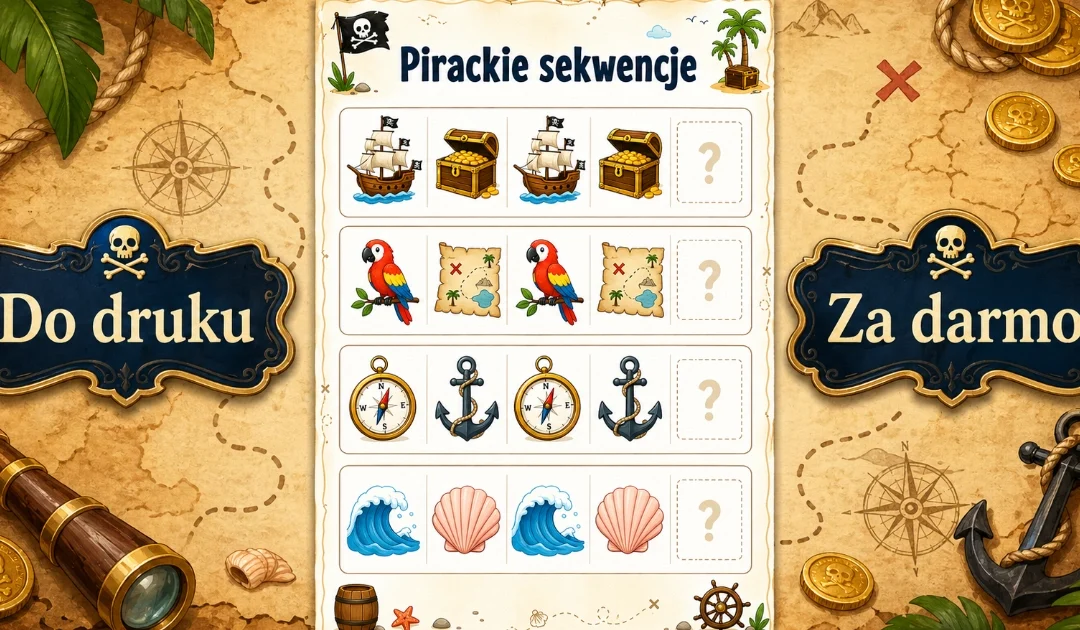 Karta pracy: Pirackie sekwencje