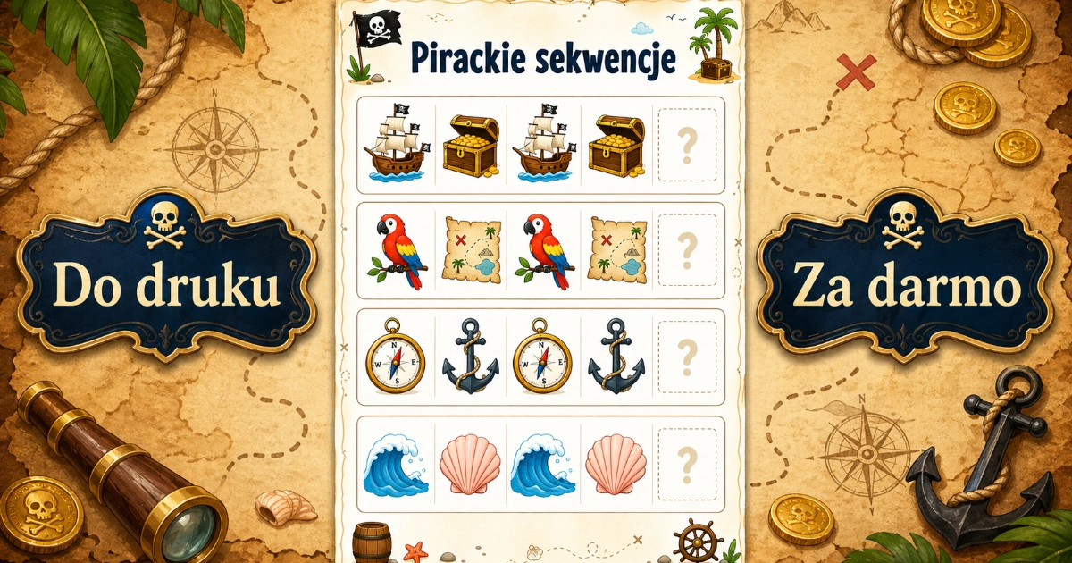 Karta pracy: Pirackie sekwencje