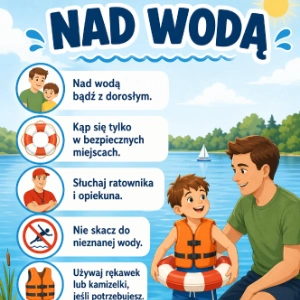 Plansze dyaktyczne: Bezpieczne wakacje Plansze dyaktyczne: Bezpieczne wakacje