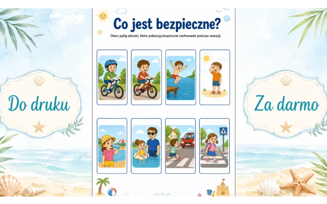 Karta pracy: Co jest bezpieczne?