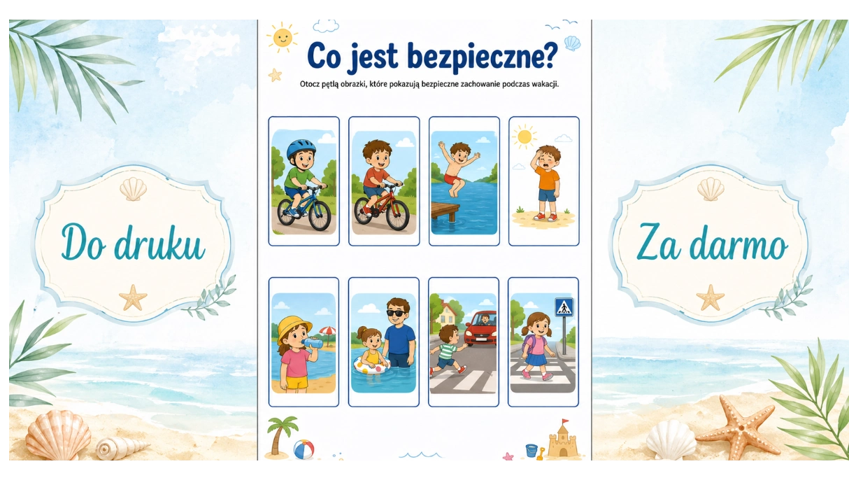 Karta pracy: Co jest bezpieczne?