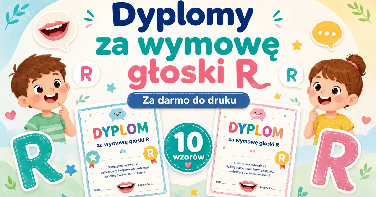 Dyplomy za wymowę głoski R