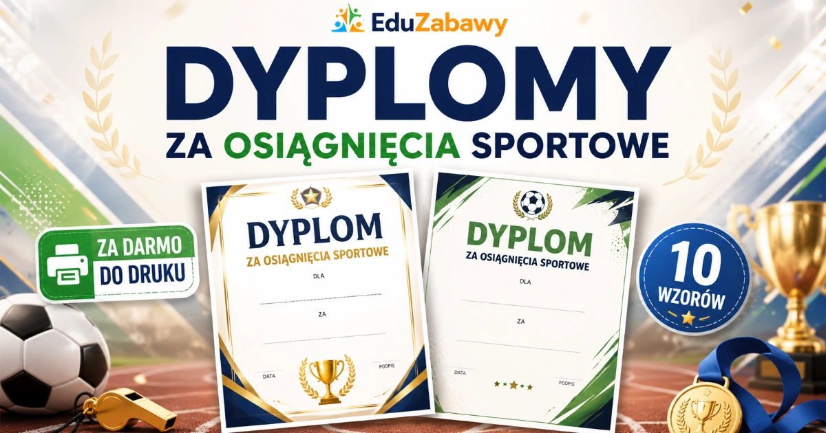 Dyplom za osiągnięcia sportowe