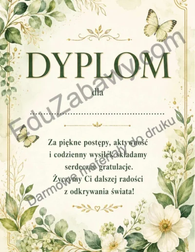 Dyplomy uniwersalne (pionowe) 39