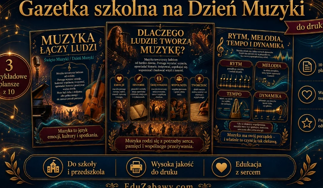 Gazetka szkolna: Dzień muzyki