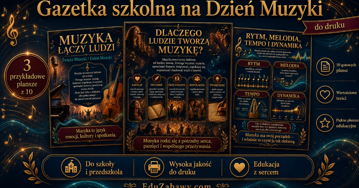 Gazetka szkolna: Dzień muzyki