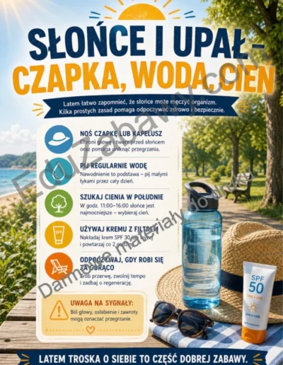 Gazetka szkolna: Bezpieczne wakacje 40