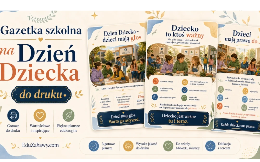 Gazetka szkolna: Dzień Dziecka