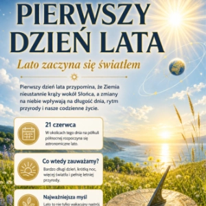 Gazetka szkolna na lato
