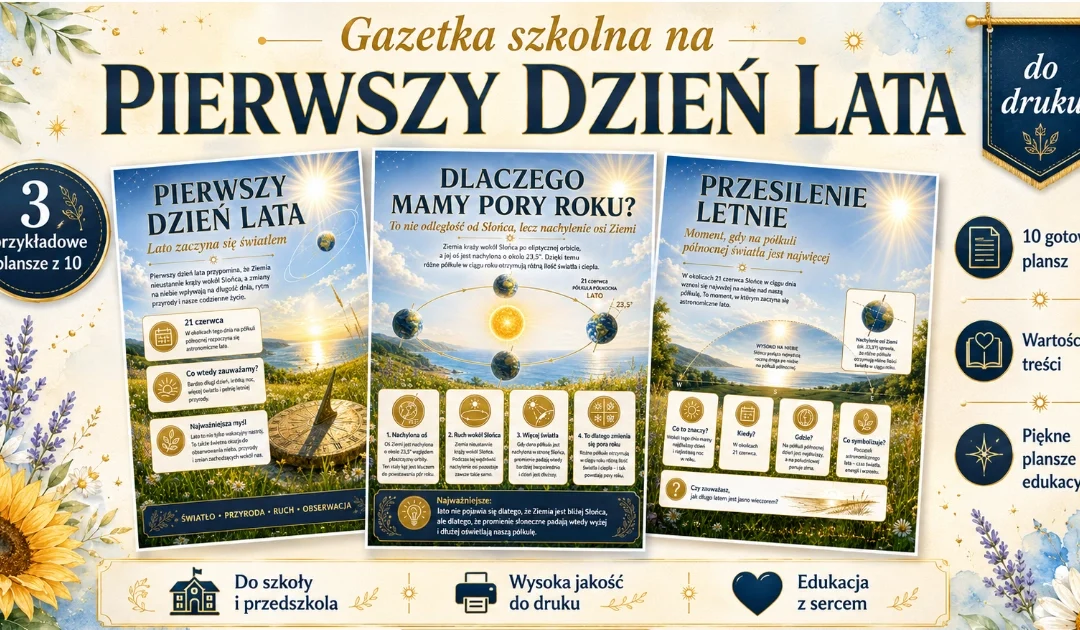 Gazetka szkolna: Lato