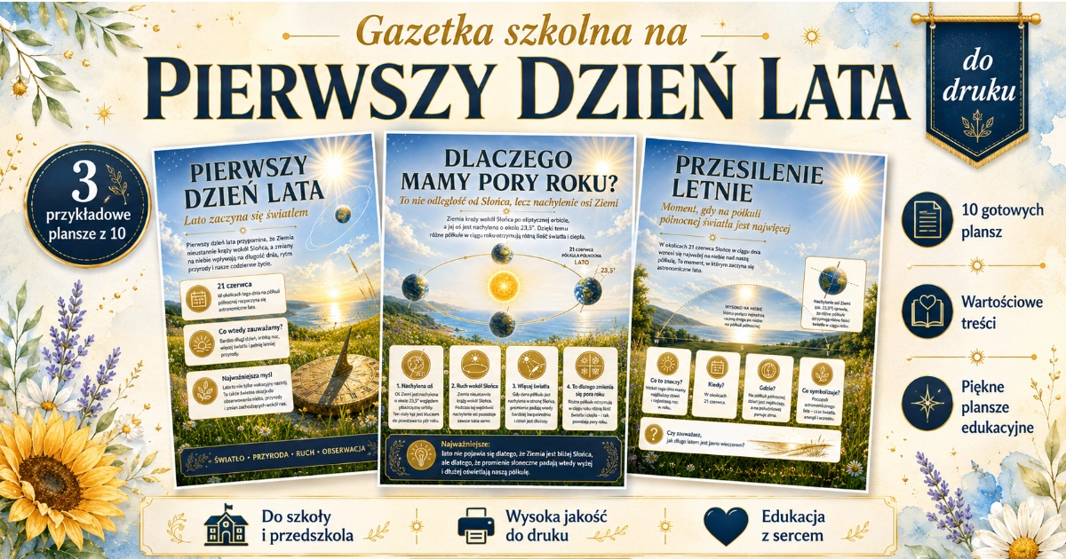 Gazetka szkolna: Lato
