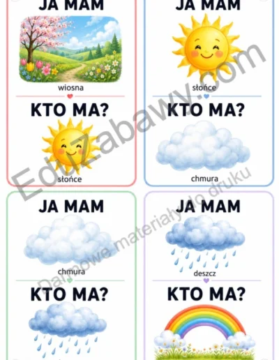 Karty pracy: Ja mam kto ma: Wiosna 38
