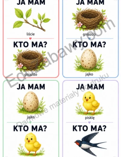 Karty pracy: Ja mam kto ma: Wiosna 41
